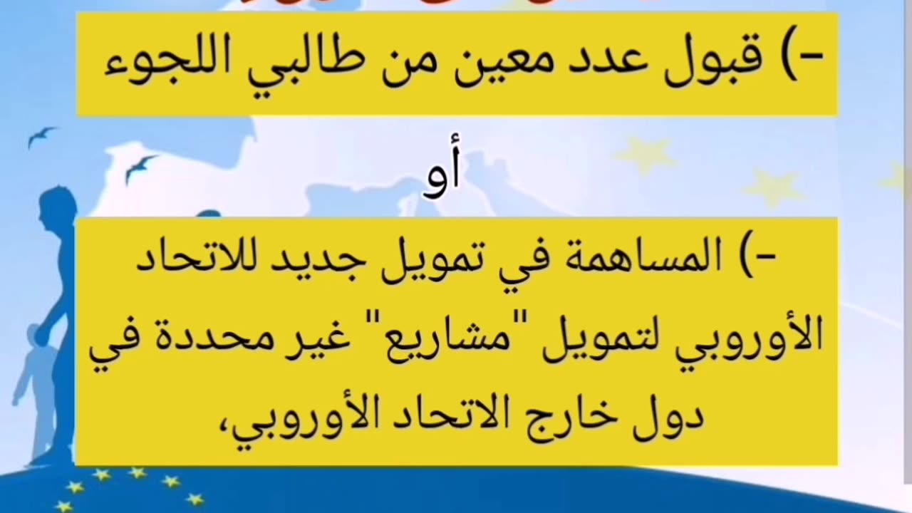 قرارات اللجوء الجديدة في الاتحاد الأوروبي