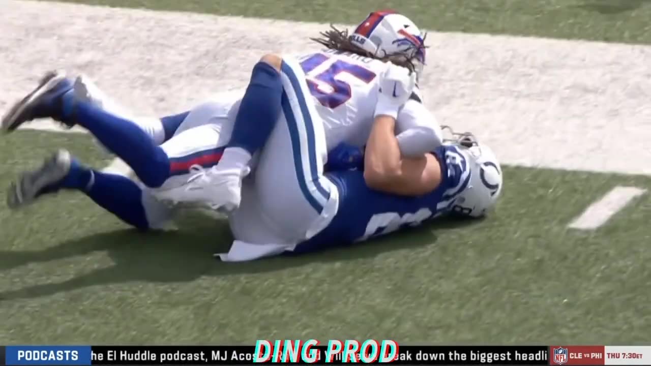 Hard Epic Hits in the NFL Preseason in 2023