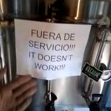 Busted Coffee Machine! 1
