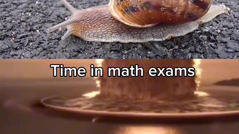 How time go in maths class vs maths test #comedy 😂😂