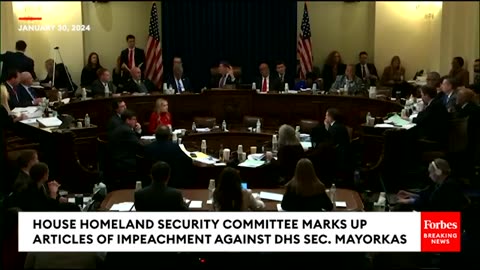 House Homeland Security Committee Considers Impeachment Articles Against Mayorkas | Part 2.