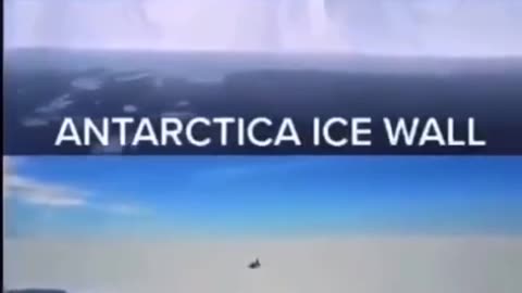 UAV Video Footage of the Ice-Wall of Antarctica