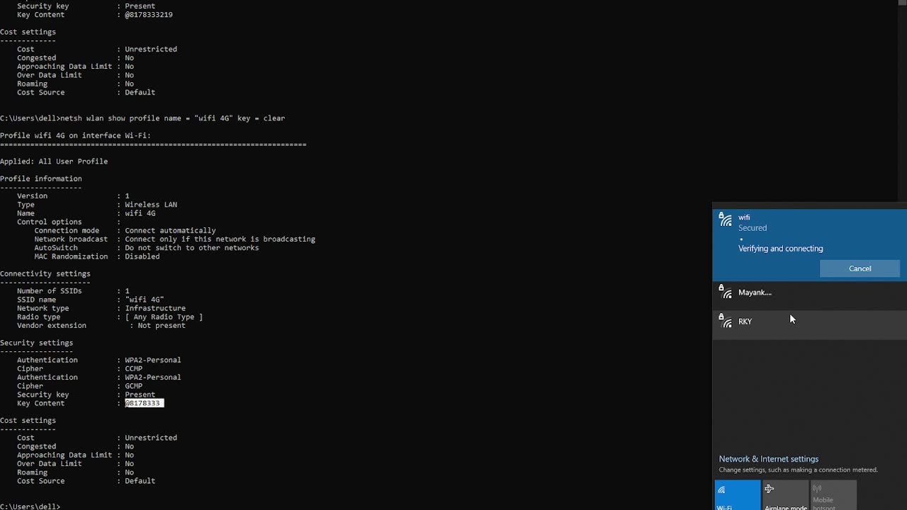How to hack wifi in 1 min