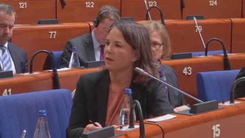 2023-01-24 discorso di Annalena Baerbock ministro difesa tedesco al parlamento europeo