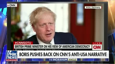 Watch Boris Johnson’s epic statement on US Democracy