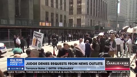 President Trump expected to arrive soon at Manhattan courthouse