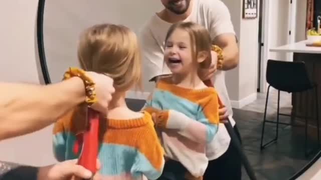 father is always a first love of every daughter.