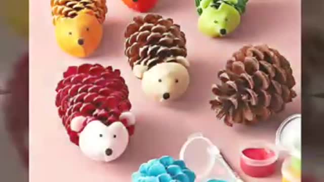 beautiful pinecone craft/indoor or outdoor home decoration with pin cone craft