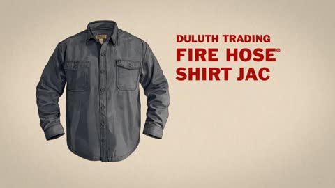 Duluth Trading TV Commercial Fire Hose Shirt Jac Mixer