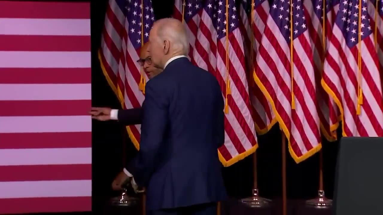 Joe Biden Once Again Gets VERY Lost And Confused As He Attempts To Exit The Stage