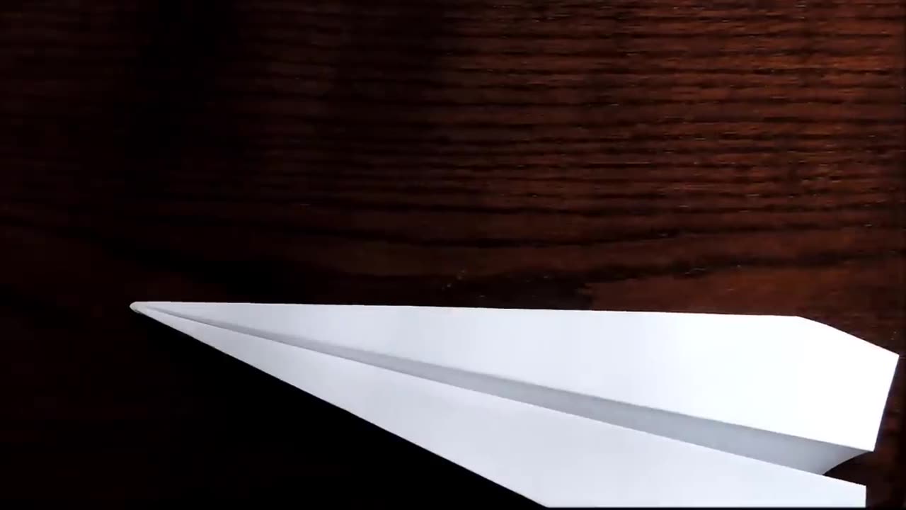 How To Fold A Paper Airplane That Flies Far. (Full HD)