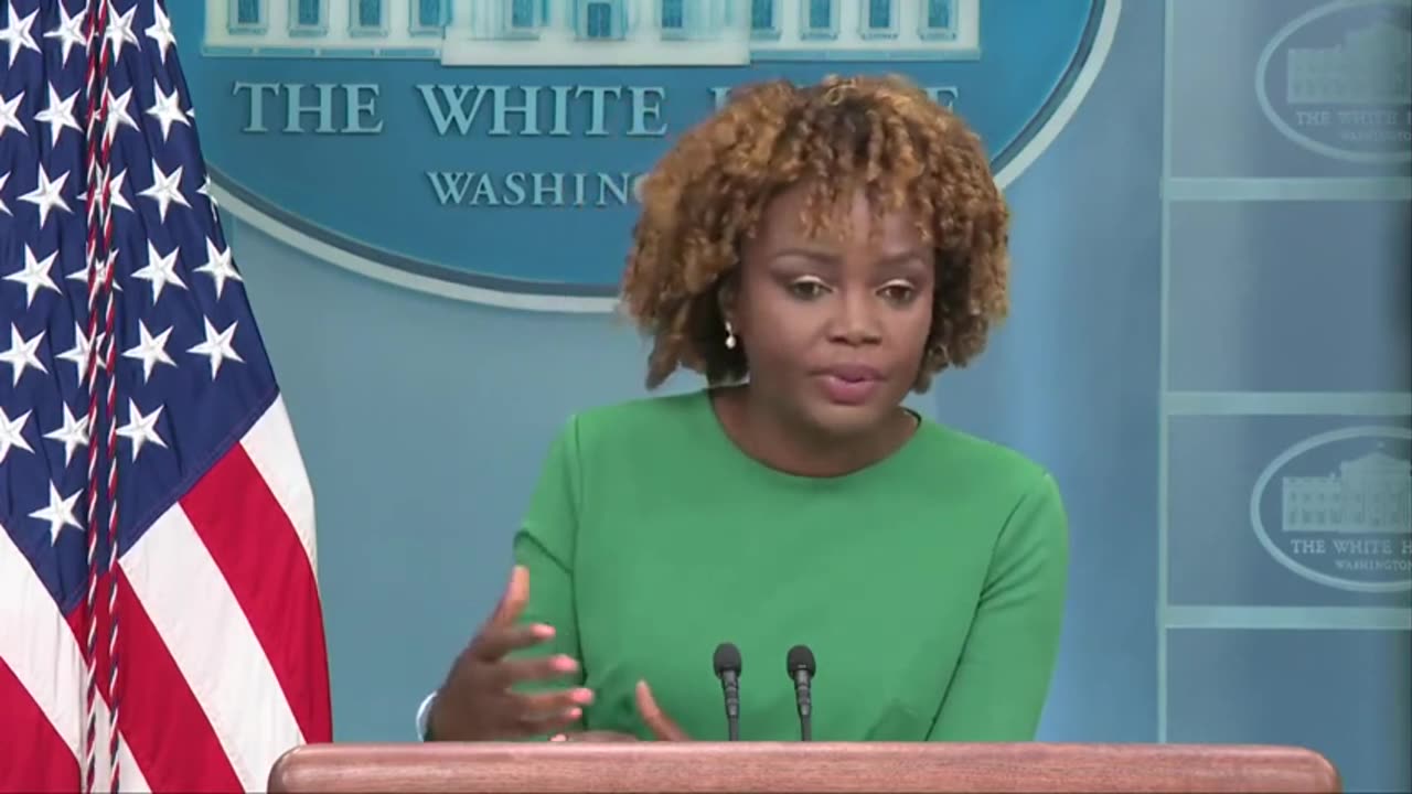 WH Press Sec Gets Confronted On Horrific Test Scores Under Joe Biden