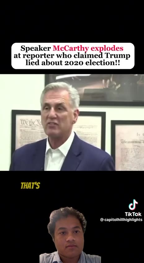 McCarthy eats a liberal reporter's lunch