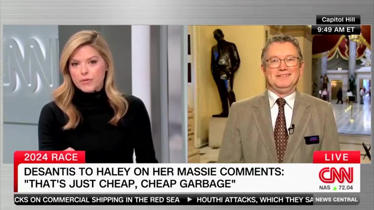 Thomas Massie Pretty Much Calls CNN Anchor An Idiot To Her Face. She Was Not Happy