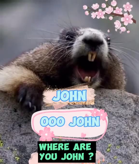 The Beavers looking for me again Love the Beaver...✔👍💯♥🥰