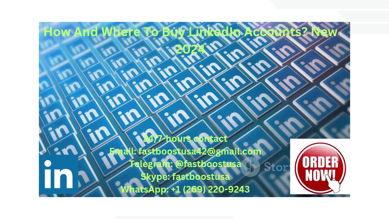 Buy Linkedin Accounts - PVA, Aged & Bulk (100% Instant Delivery) 2025