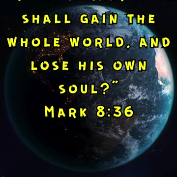 Mark 8:36