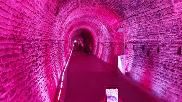 Canada's first train tunnel