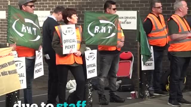 Biggest rail strike in 30 years disrupts travel in UK