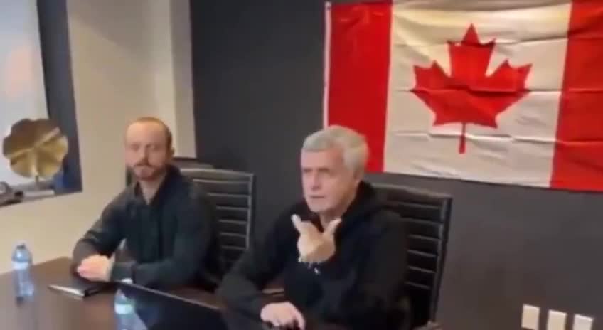 Military Intel Officer working with the Freedom Convoy holds a press conference