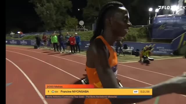 Francine (Frank) Niyonsaba is a male competing against women and Dawit Seyaum knows this