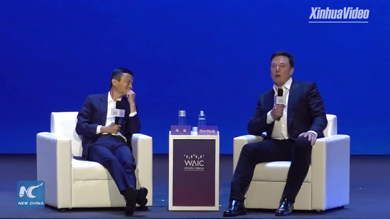 JACK MA AND ELON MUSK HOLD DEBATE IN SHANGHAI ABOUT AI