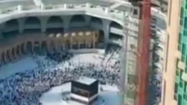 Makkah masjid al Haram ka dilkash manzar