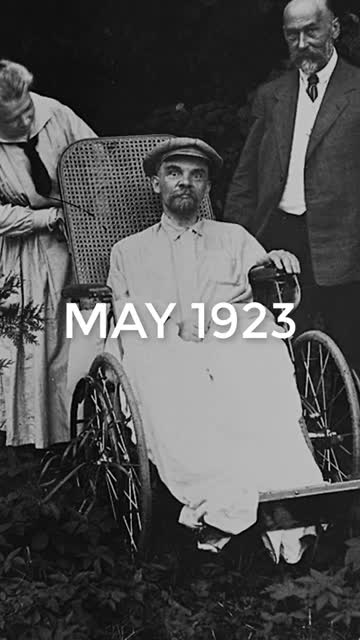 The Last photograph of Vladimir Lenin