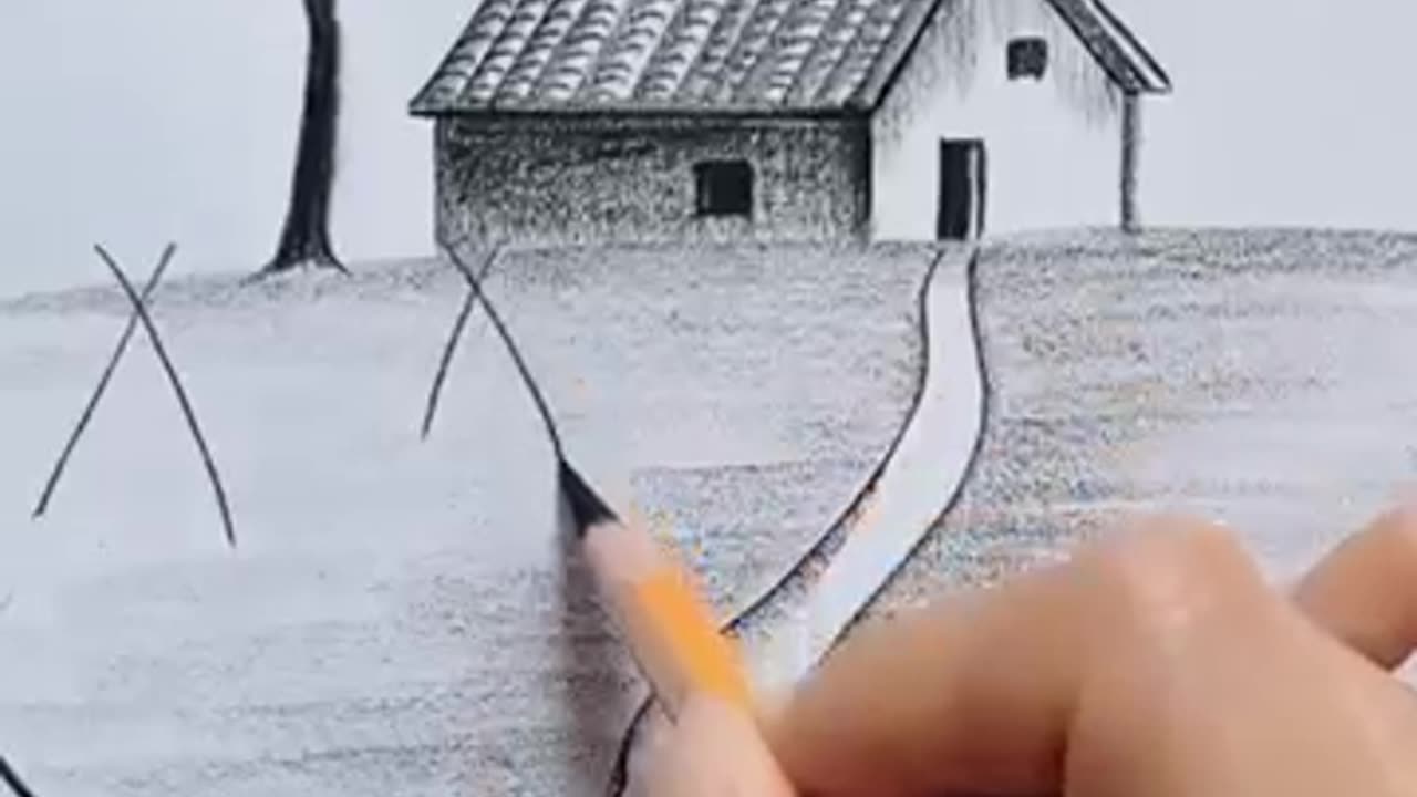 Relaxing Art | Easy Way Of Sketching|