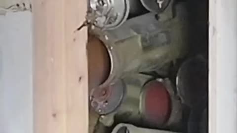 Ukrainians Find Entire Houseful of Spent Russian RPG Cartridges