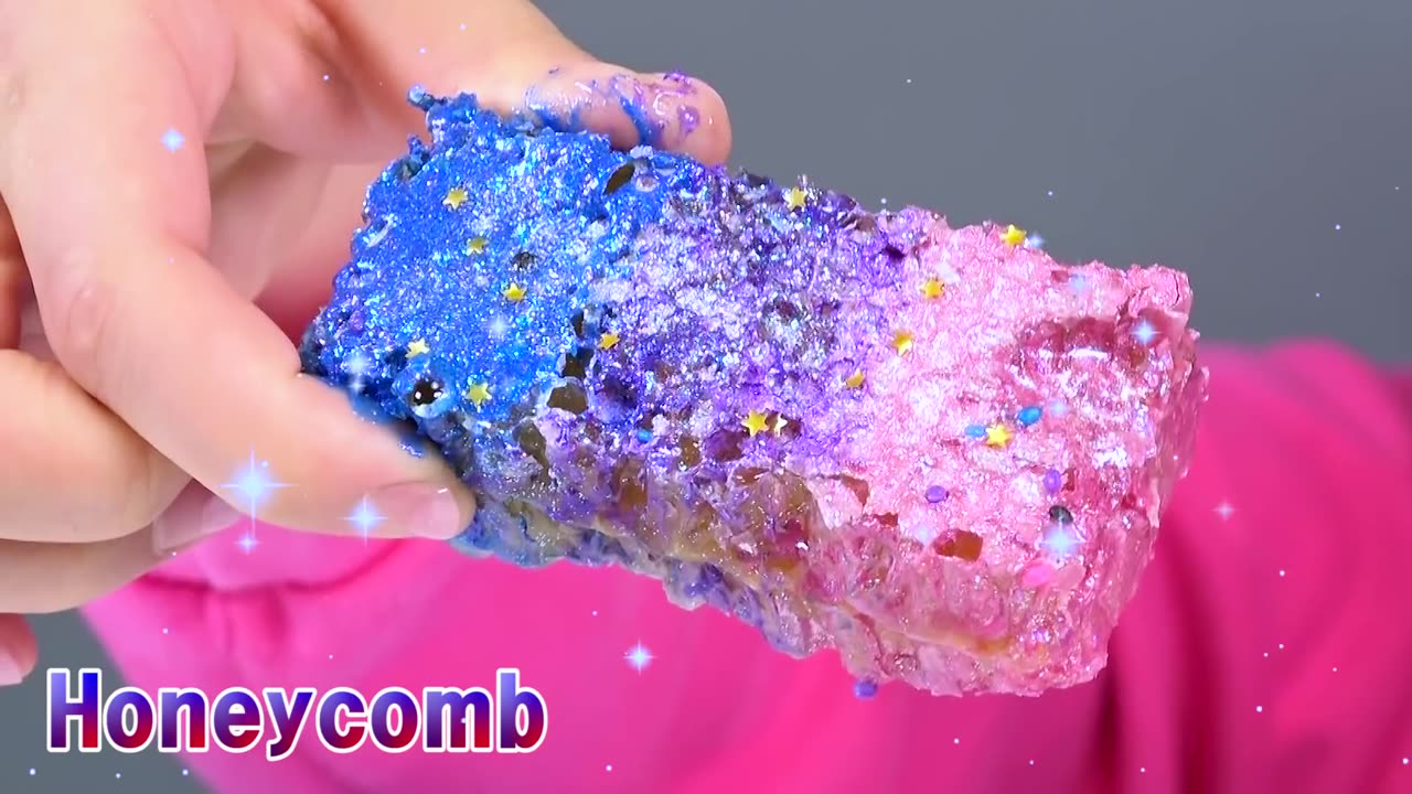 ASMR Galaxy Candy, Planet Gummy, Nerd Rope, Jelly Noodles DONA MUKBANG