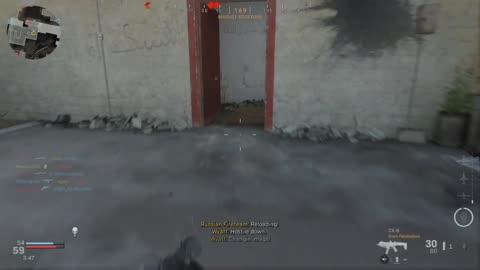 When the big man gets you in sights, it's like polar bear vision
