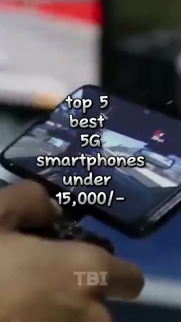 Top 5 Best 5G Smartphones Under 15,000/- ⚡ #shorts #tech #viral