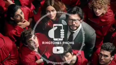 Iphone ringtone with a mashup of money heist
