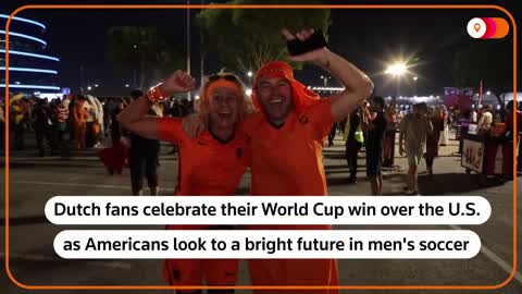 American soccer fans look to 2026 as Dutch cheer win