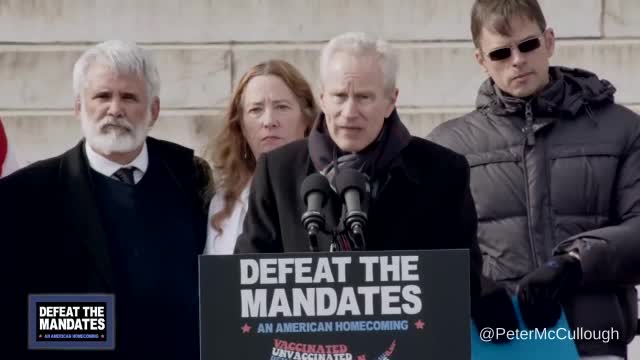 Dr. Peter McCullough Full Speech-Defeat The Mandates DC