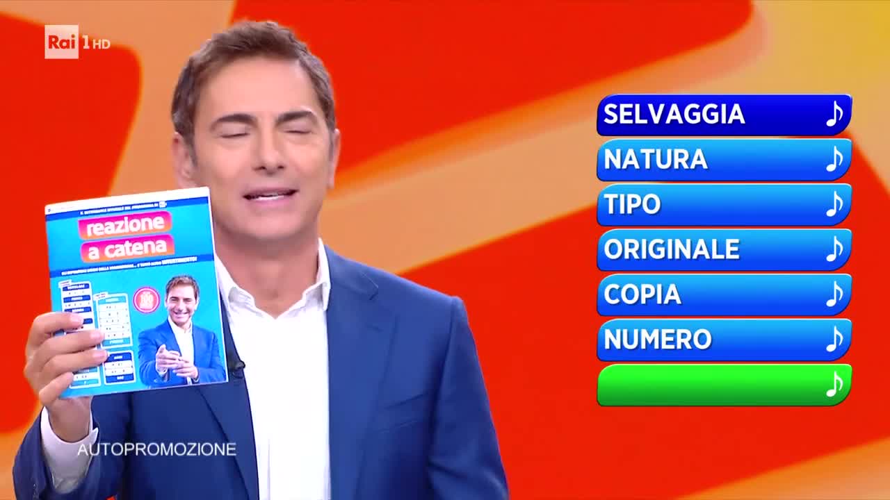 RAIUNO - Reazione A Catena-La Catena Musicale (29/09/2022)