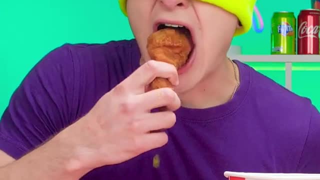 DON’T CHOOSE THE WRONG MYSTERY FOOD CHALLENGE || Last To STOP Wins! Wrong Straw By SMOL #shorts