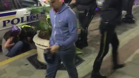Orlando City and NYC Soccer Fan Fight