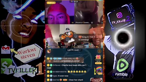 CHARLI UNLINE TOMIKAY GUCCI & MANIAC PK