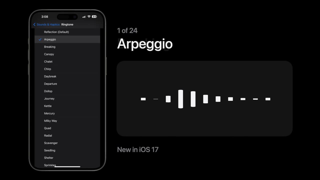 Every New iPhone Ringtone in iOS 17