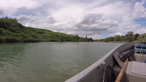 Oldman River Boat Ride, Full Ride, June 13, 2016