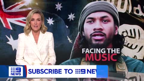 Accused terrorist Neil Prakash extradited back to Australia to face charges | 9 News Australia