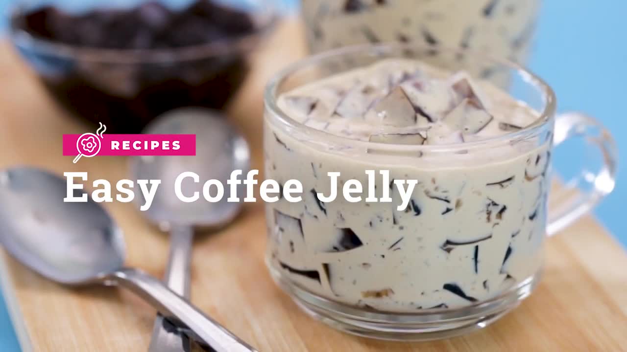 Easy Coffee Jelly Recipe | Yummy PH