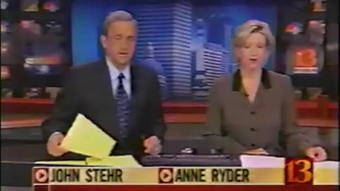 May 9, 2001 - Beginning of Indianapolis WTHR 11PM Newscast