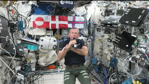 Astronaut Andreas Mogensen talks with Herning .... Denmark DI Summit.. Sept 28, 2023