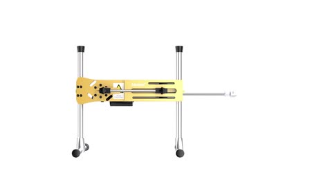 Gold HiSmith Sex Machine AK-01 Kliclok - Remote and App Connectivity