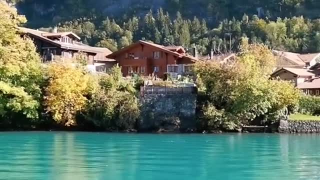 Boat Trip at the Lake Brienz, Switzerland