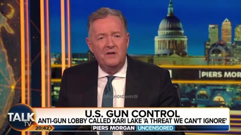 Kari tells Piers Morgan that Big Pharma controls the media and forbids discussion of vaccines