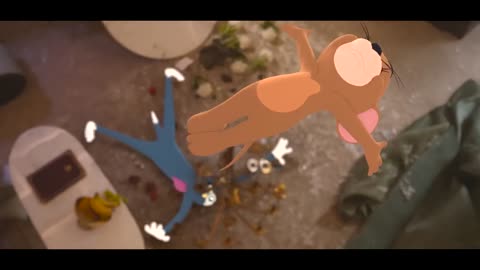 tom and jerry fight